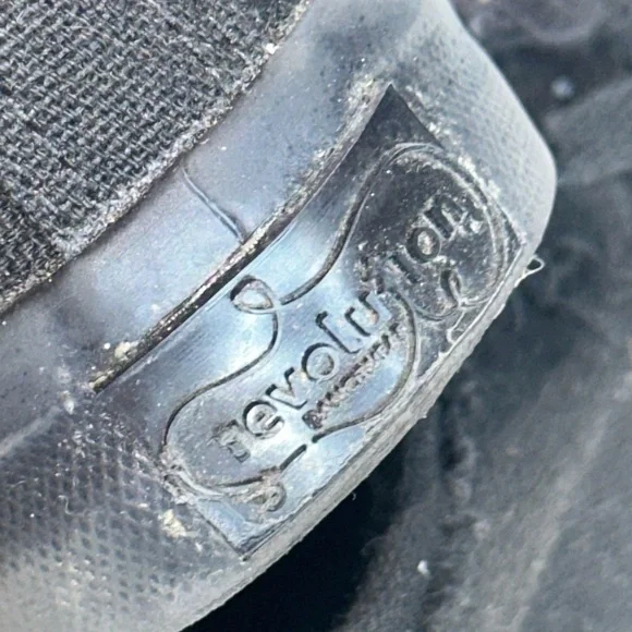 Revolution Black Kids High-Top Sneakers - Picture 4 of 5